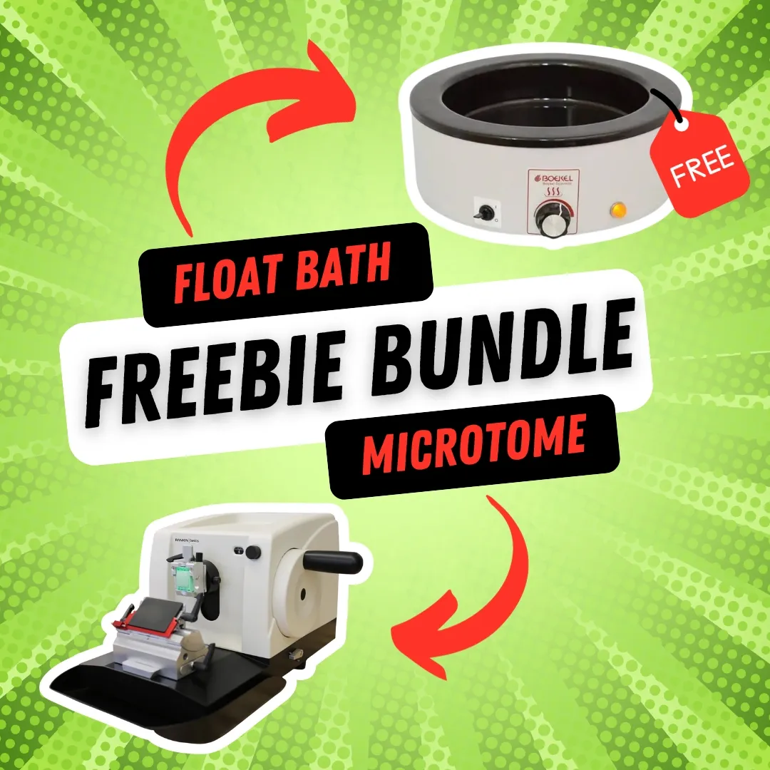 BUNDLE - Manual Microtome + FREE Float Bath
