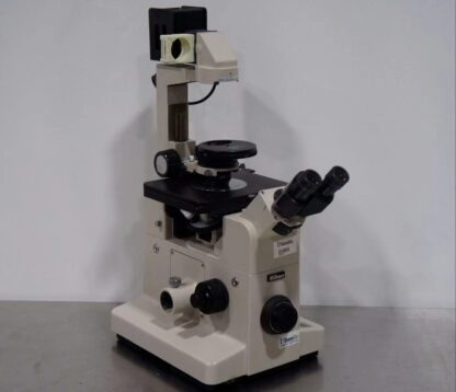Nikon Diaphot Inverted Phase Contrast Microscope