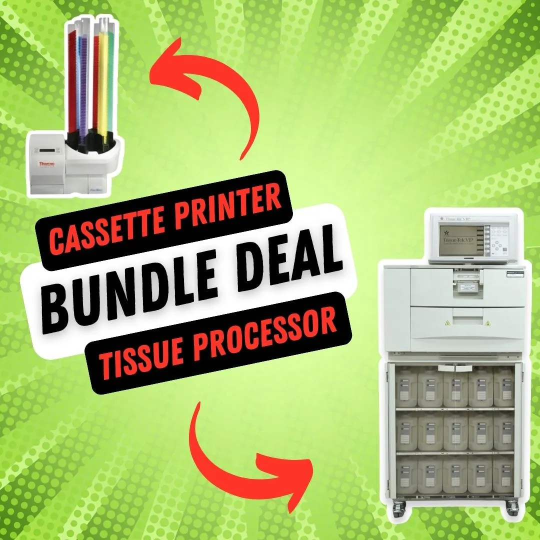 BUNDLE - Sakura  VIP 5 Tissue Proccessor & Thermo Printmate Cassette Printer
