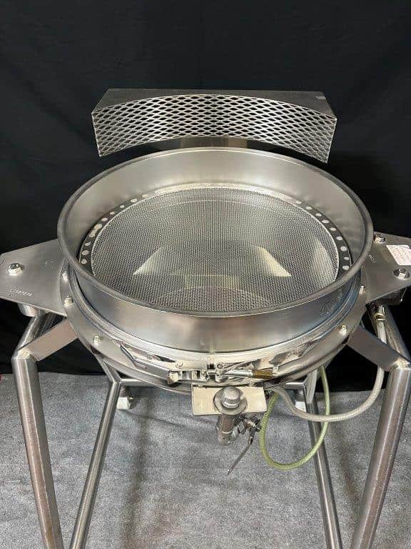 Midwestern Industries Pneumatically Driven Explosion Proof 24 inch Sieve