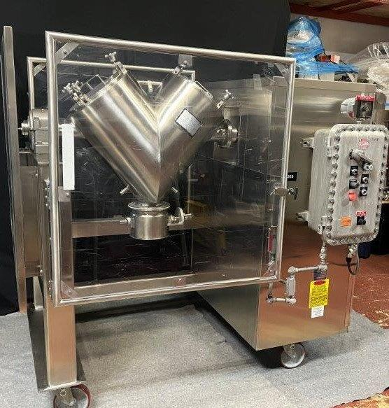GEMCO 2 CU FT V-Shape Vacuum Dryer Blender