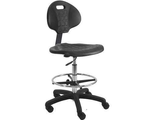 BenchPro Deluxe Polyurethane Lab Stool