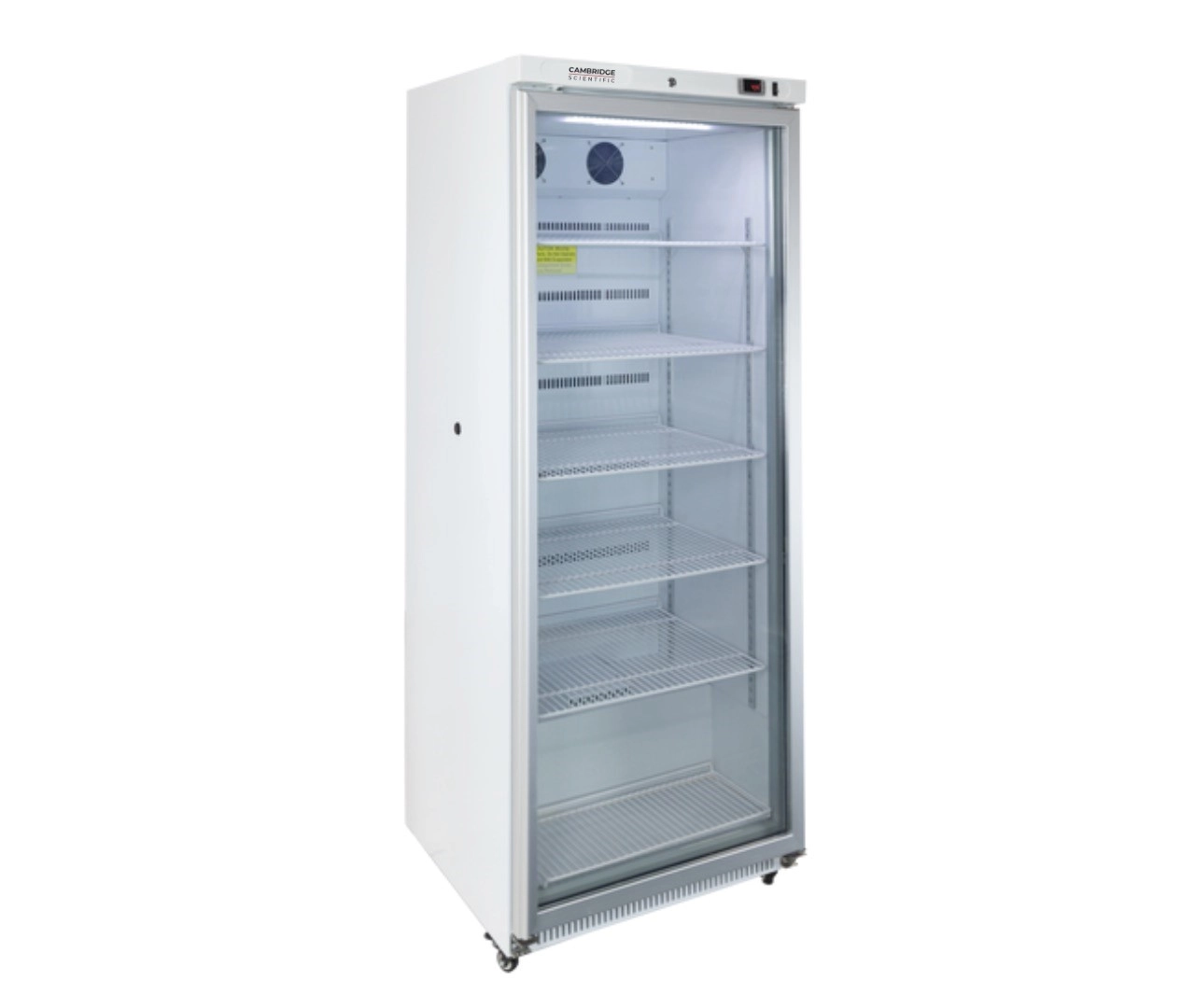 Cambridge Scientific 	 K220GDR *NEW* Glass Door Lab Refrigerator