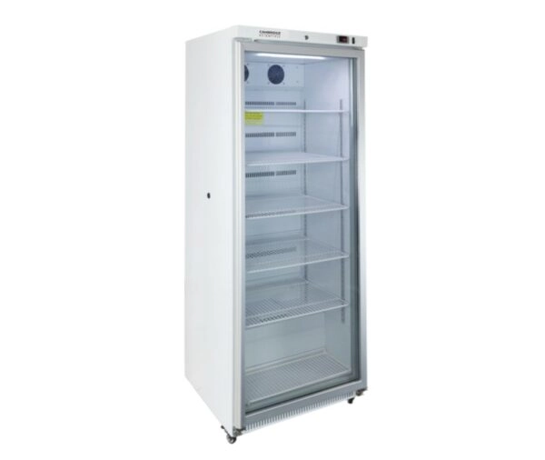 K2 Scientific K220GDR *NEW* Glass Door Lab Refrigerator