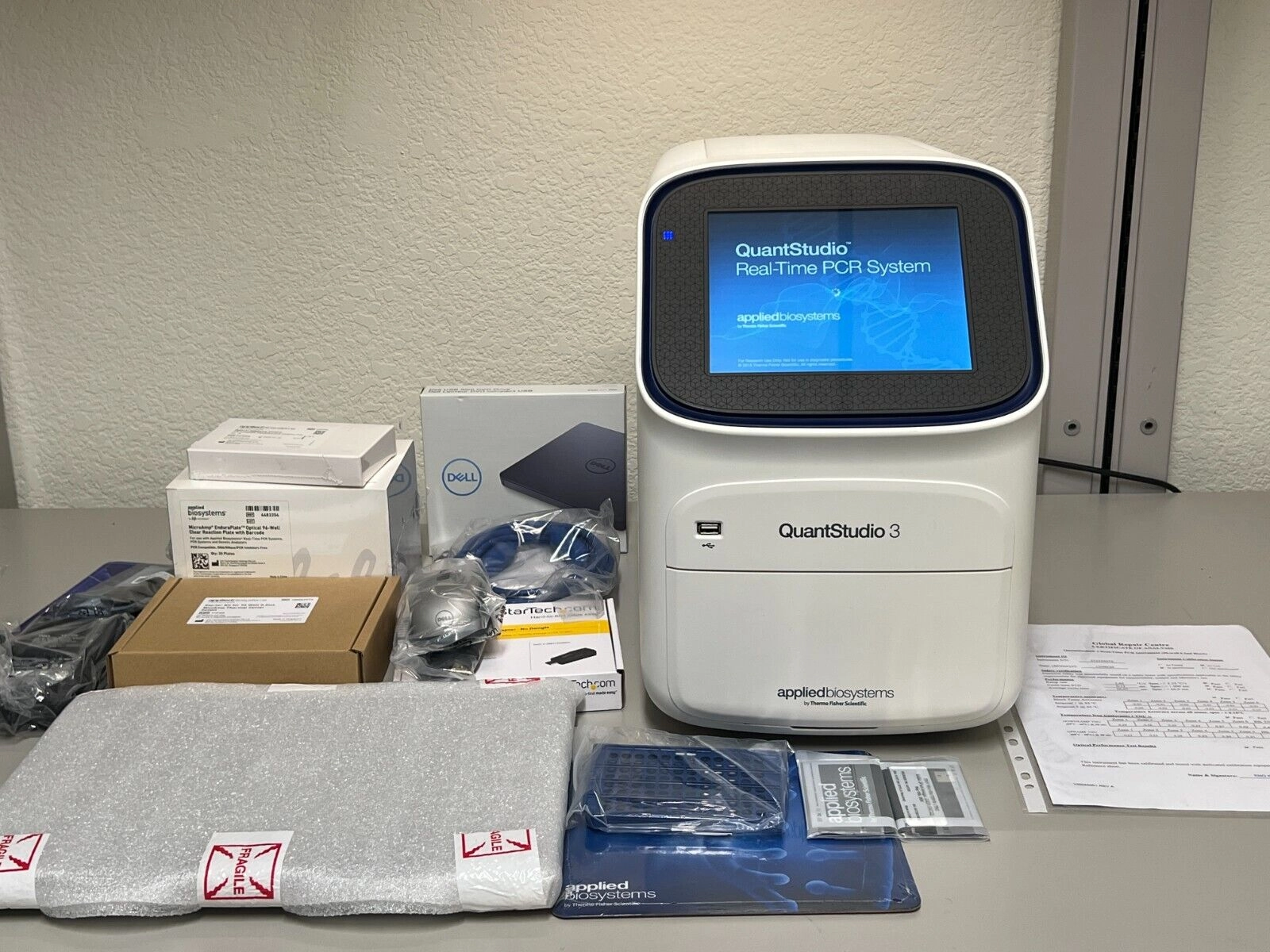 New Thermo AB QS3 QuantStudio 3 Real-Time qPCR sys