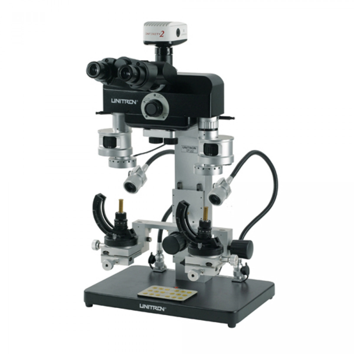 Unitron Comparison Forensic Macroscope with LED Goosenecks Forensic Microscope