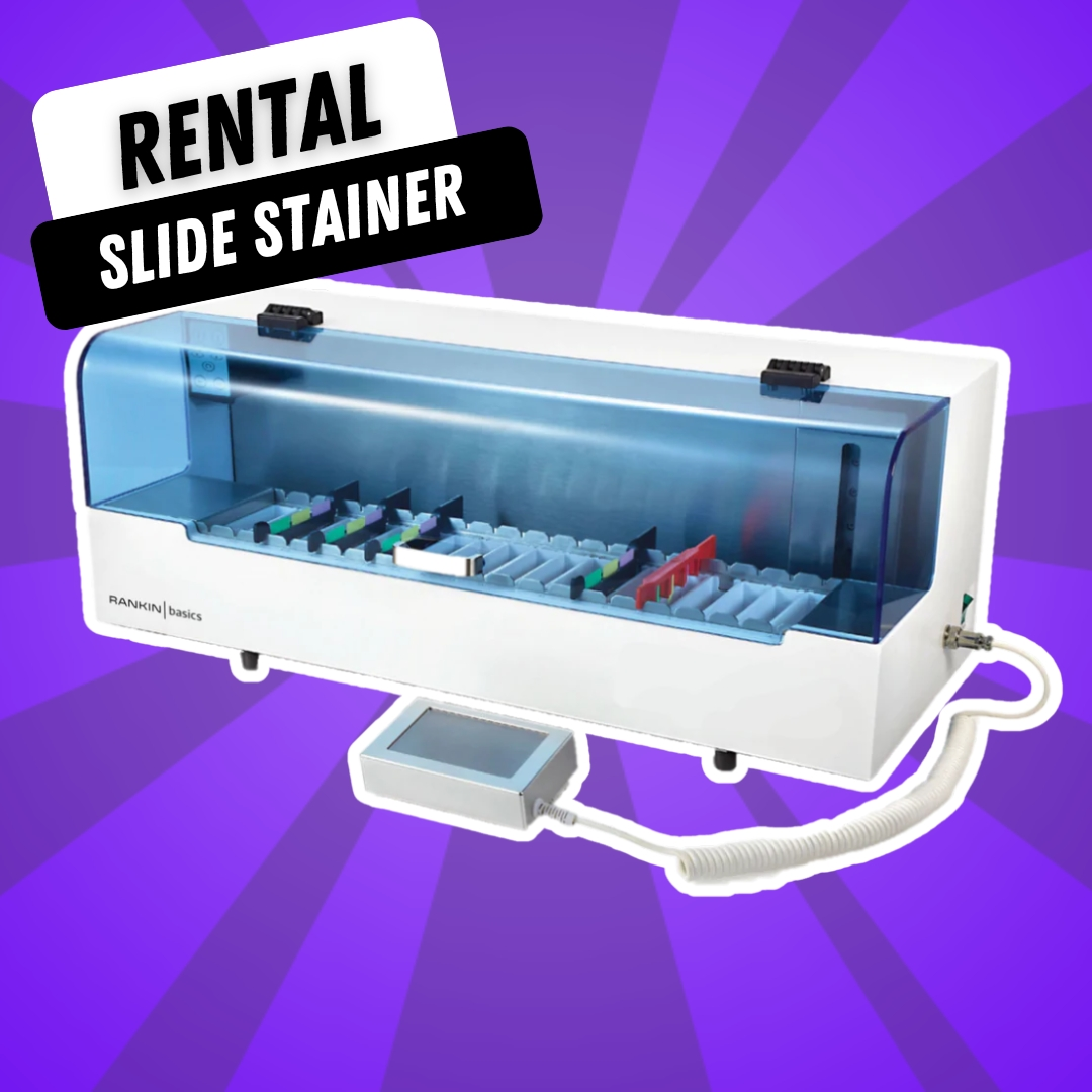 RENTAL SLIDE STAINER - Rankin Basics Slide Stainer