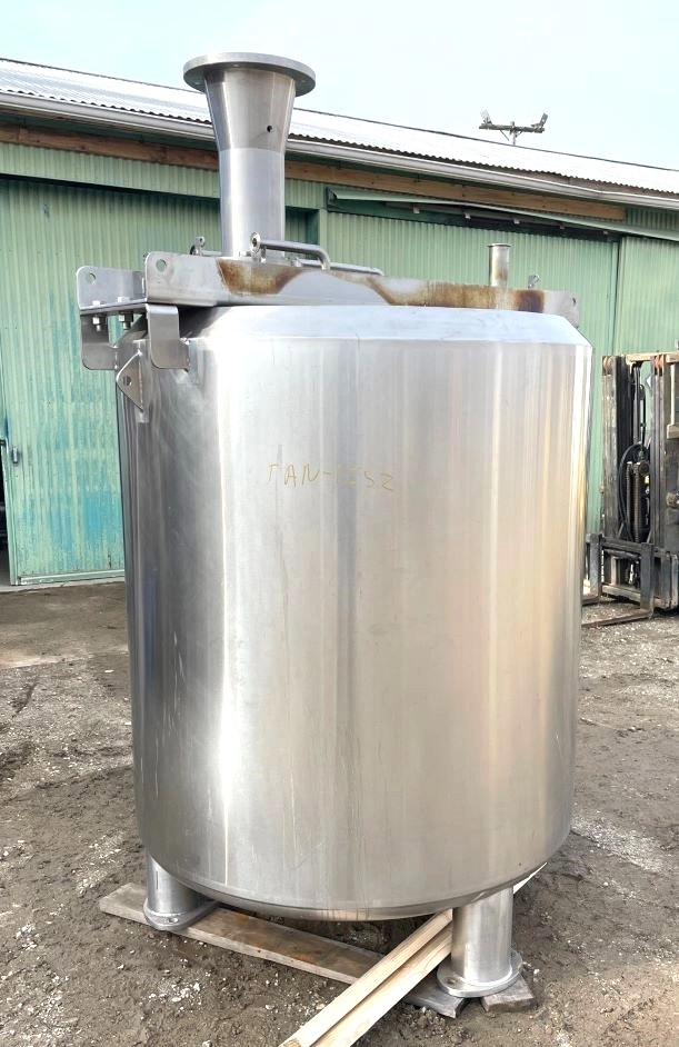 400 gallon Jacketed Stainless Steel Mix Tank built by Feldmeier