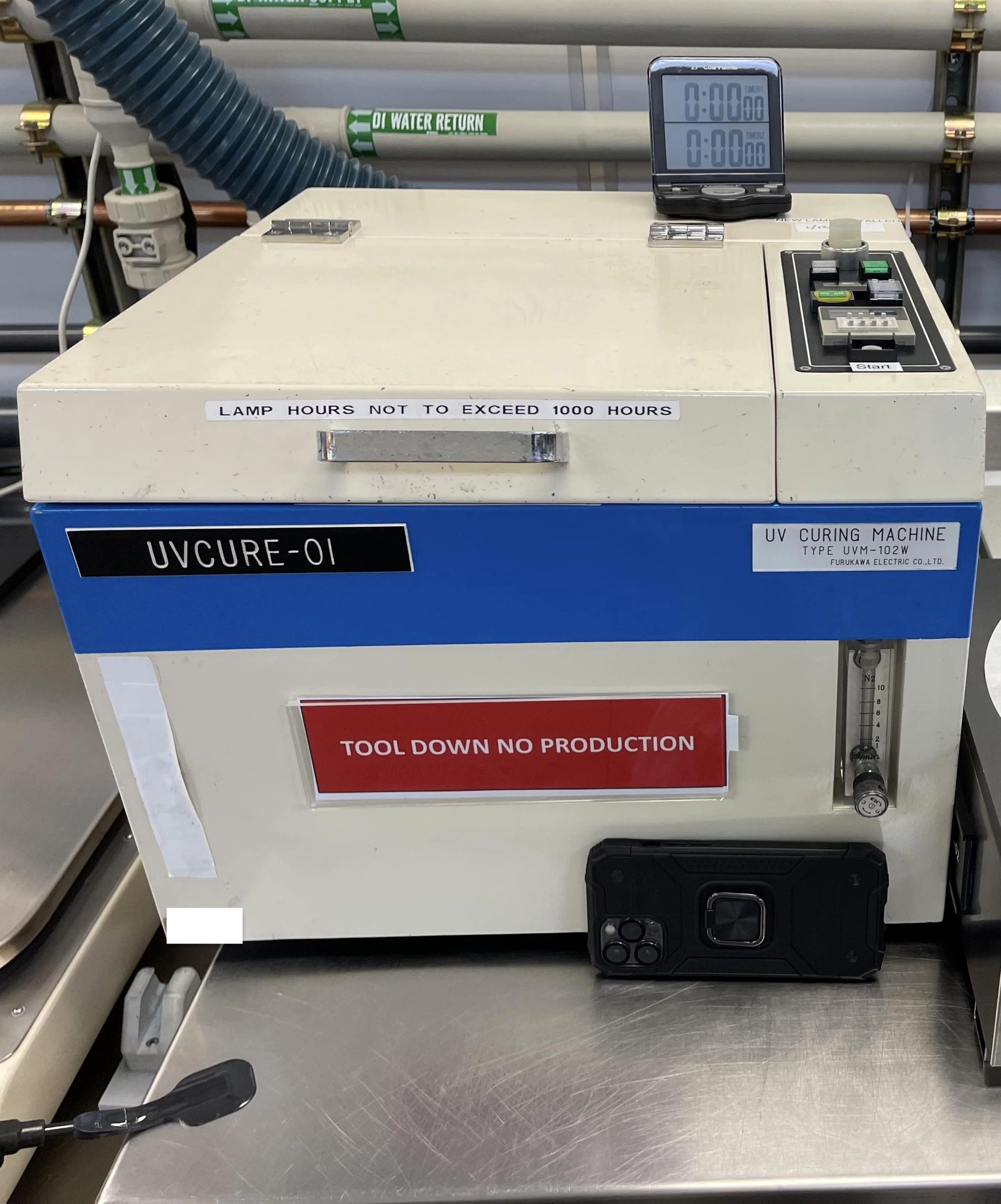 Furukawa Electric Co. UVM-102W UV Cure Machine