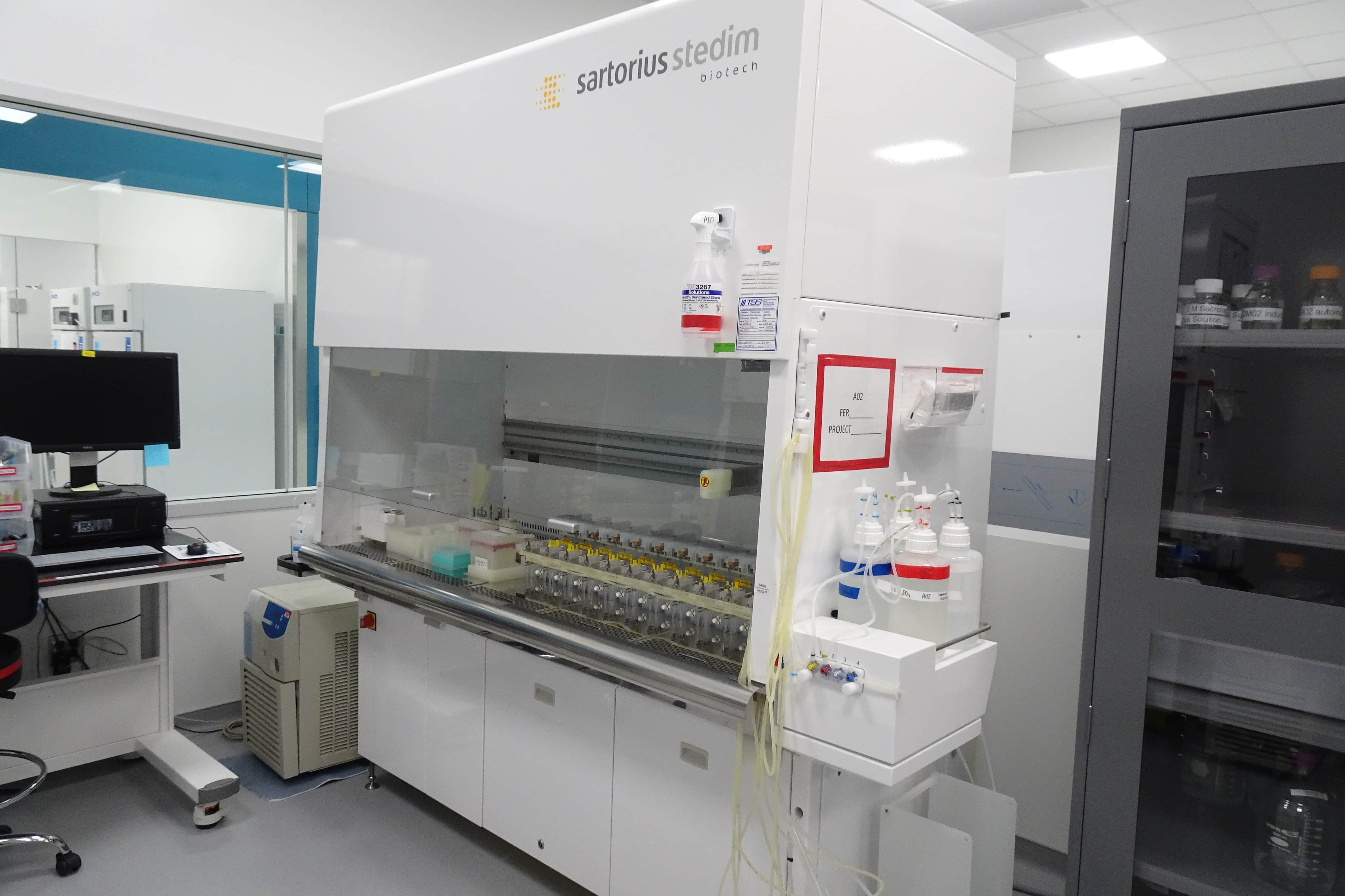Sartorius Stedim Biotech AMBR 250 (001-6G01)  Single-Use Multi-Parallel Bioreactor, Fully Automated for Accelerated Process Development | 12 Vessel 