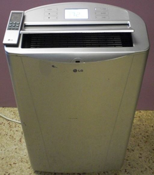 Lg portable air conditioner unit, model LP1415SHR...