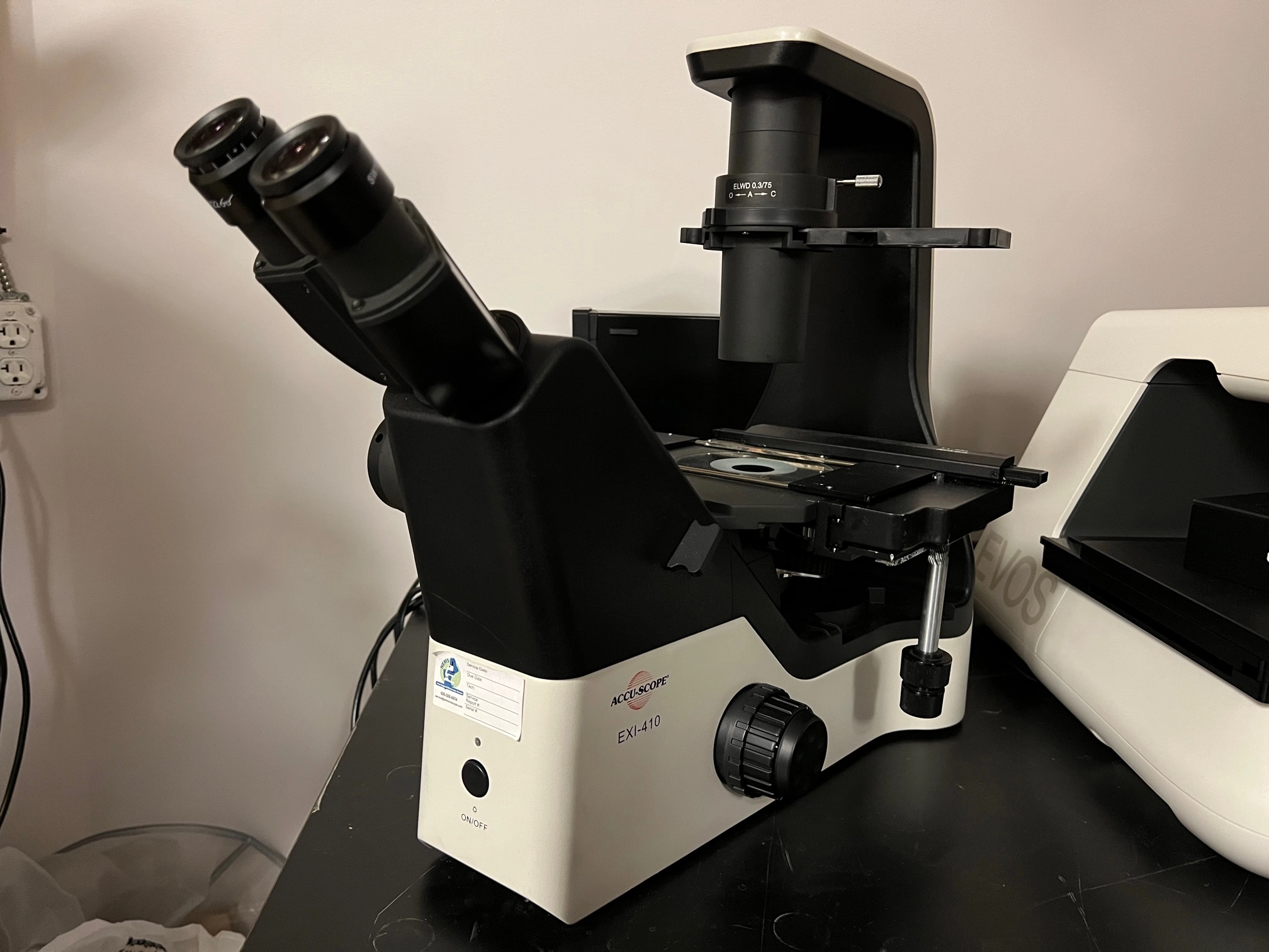 Accu-Scope EXI-410 Inverted Phase Contrast Microscope