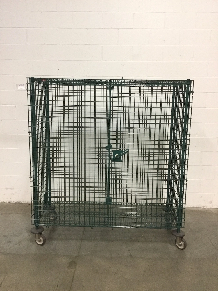 5' Metro Caged Wire Shelving Unit