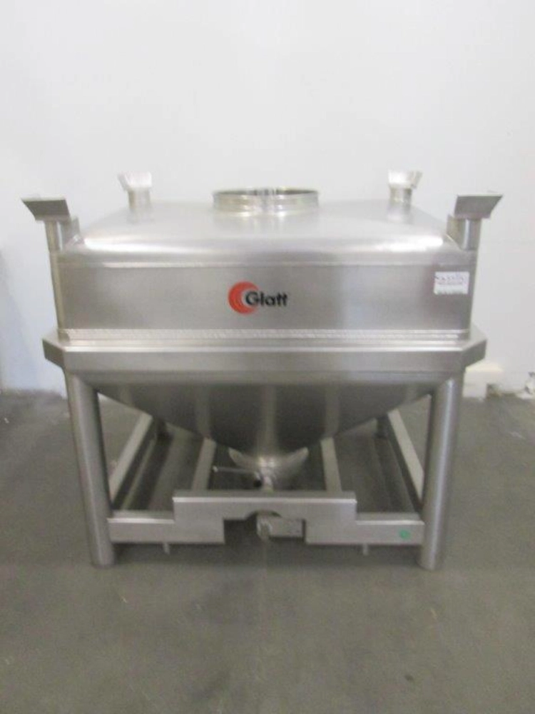 Glatt 15 cubic Foot Stainless Steel Totes