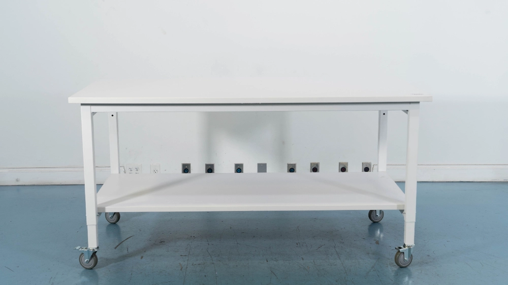 6' Portable White Lab Table