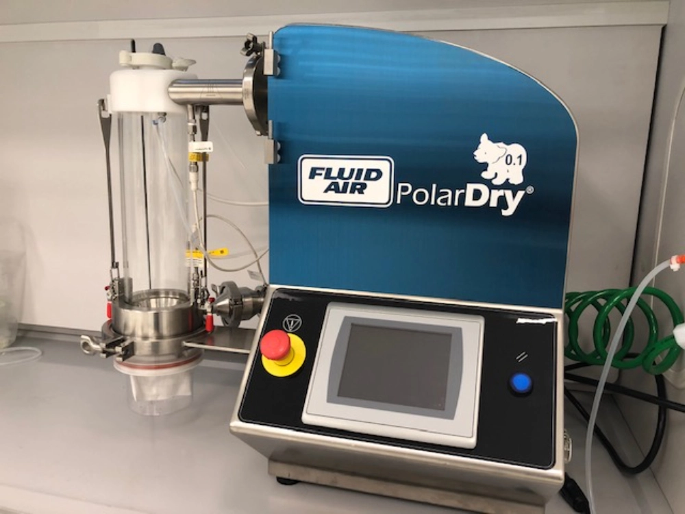Fluid Air PolarDry Electrostatic Spray Dryer Model 0.1
