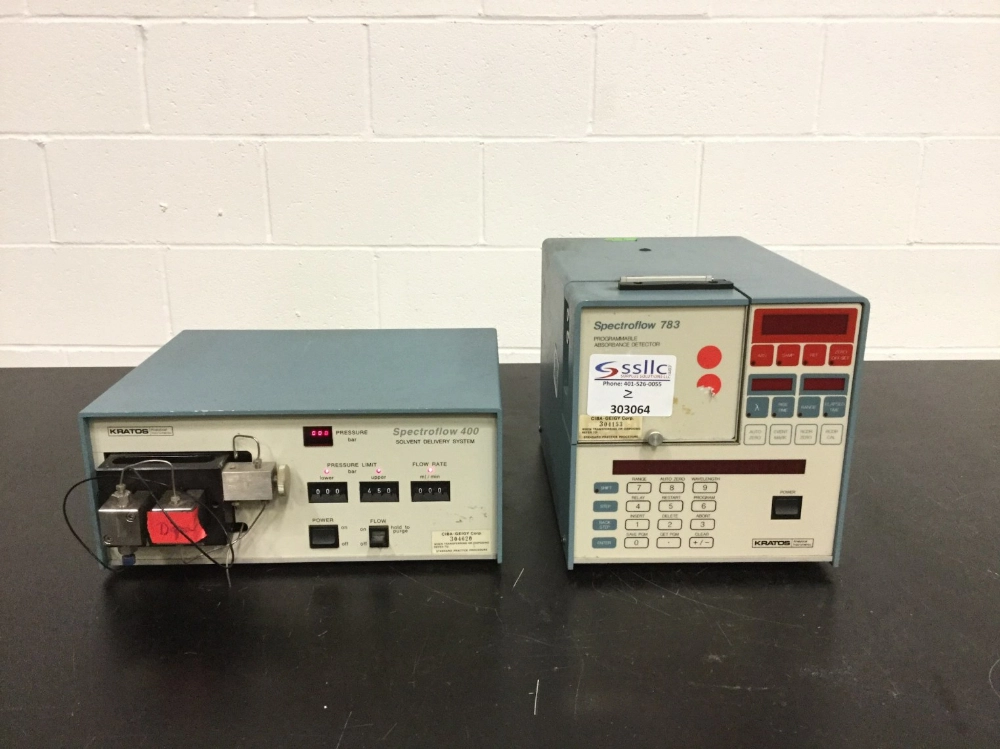 Kratos Spectroflow 400 HPLC Solvent Delivery System