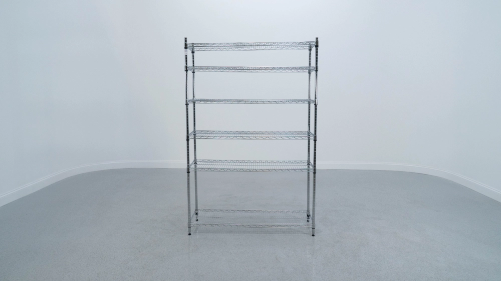 4' HDX Stationary Wire Shelving Unit