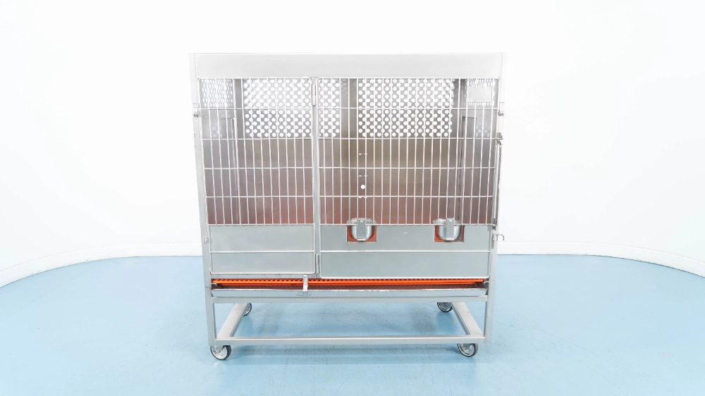 Suburban Surgical Stainless Steel Portable Dog Cage
