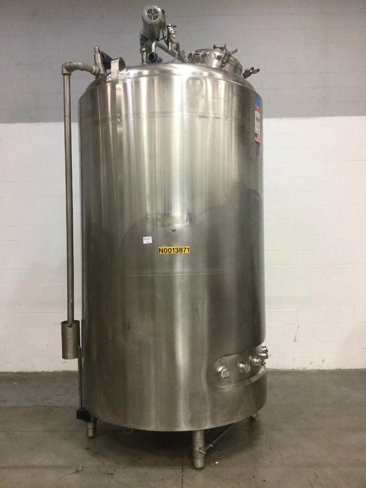 DCI 5000L Stainless Steel Jacketed Reactor