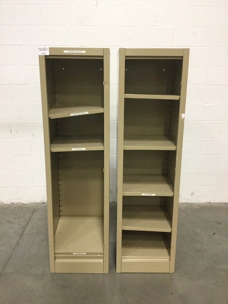 Miscellaneous Office Shelving Units - Quantity 2