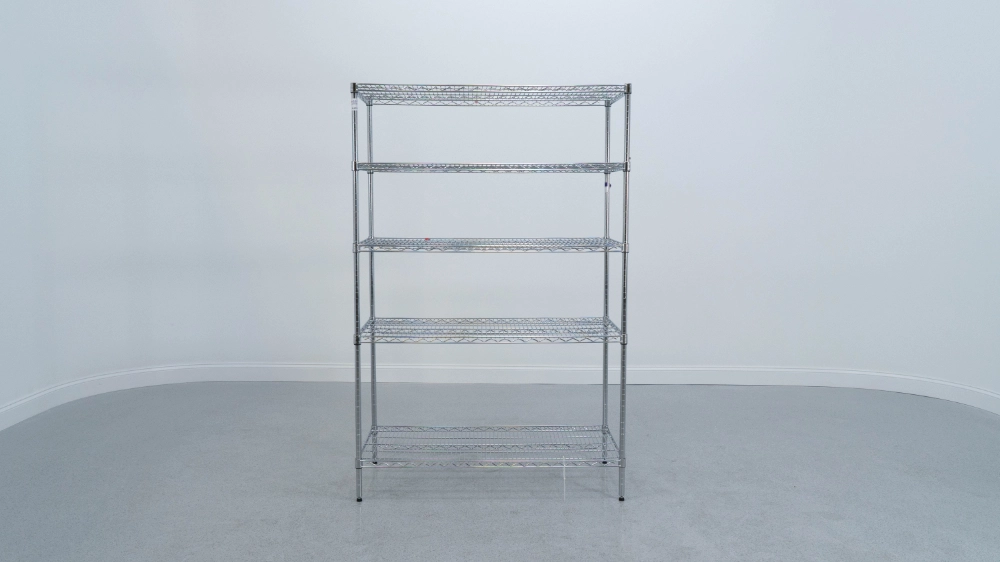 4' HDX Stationary Wire Shelving Unit