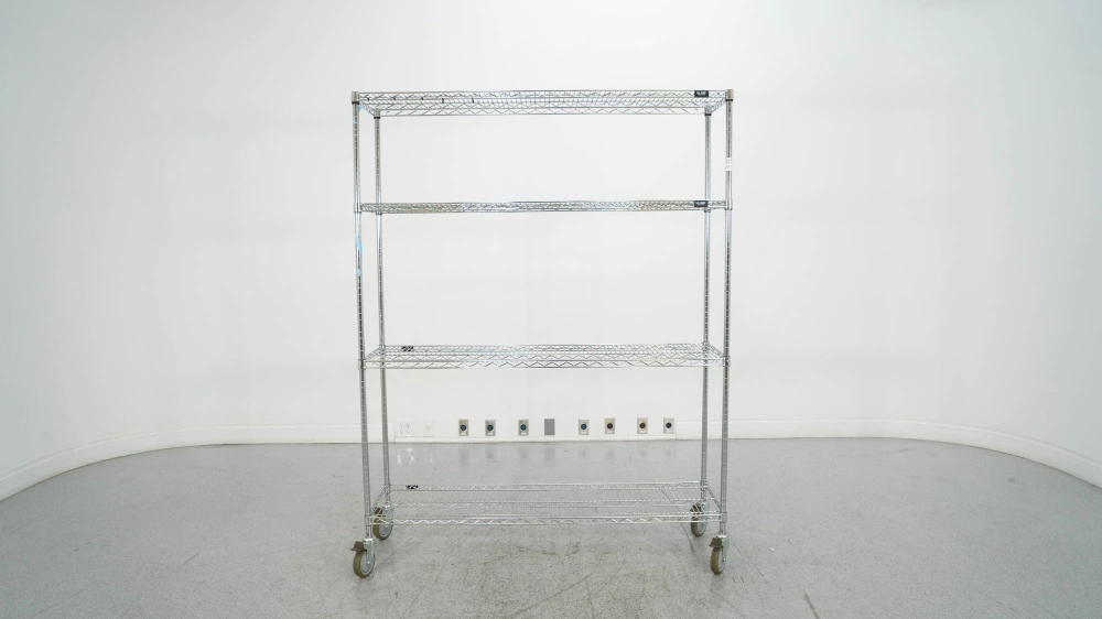 5' ULINE Portable Wire Shelving Unit