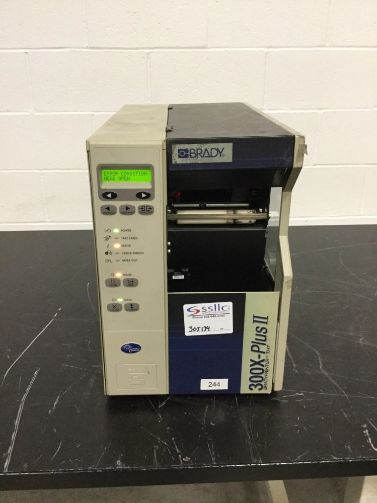 Bradyprinter 300X-Plus II Label Printer