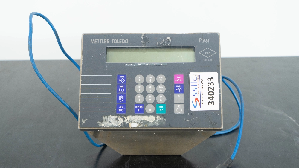 Mettler Toledo Pump Scale Display