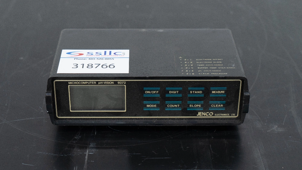 Jenco Electronics 6072 pH-Vision Microcomputer