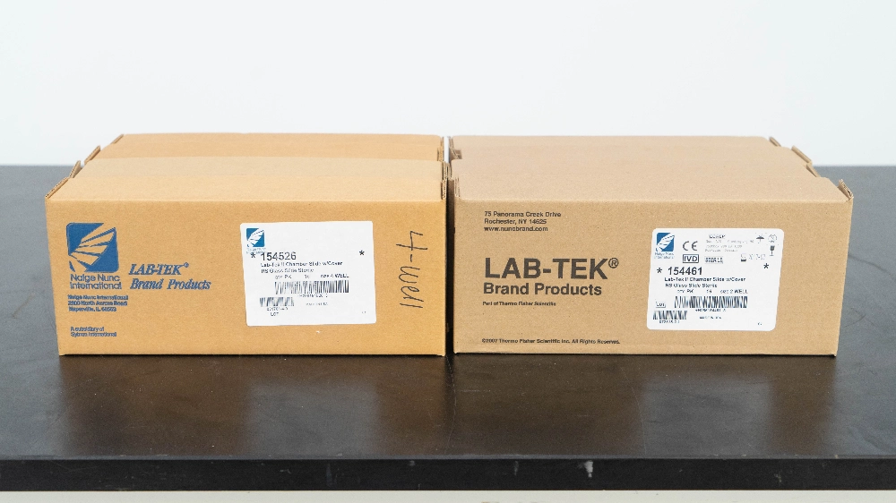 Nalge Nunc Lab-Tek II Chamber Slide With Covers - Quantity 8 Boxes