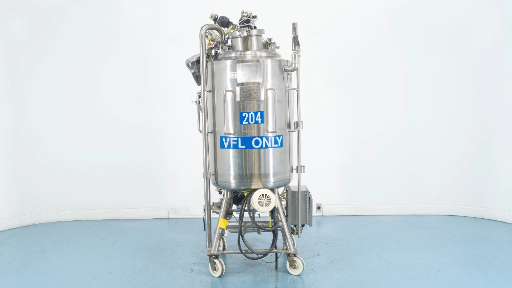 Precision Stainless 250 Liter Stainless Steel Jacketed Reactor w/ Agitation