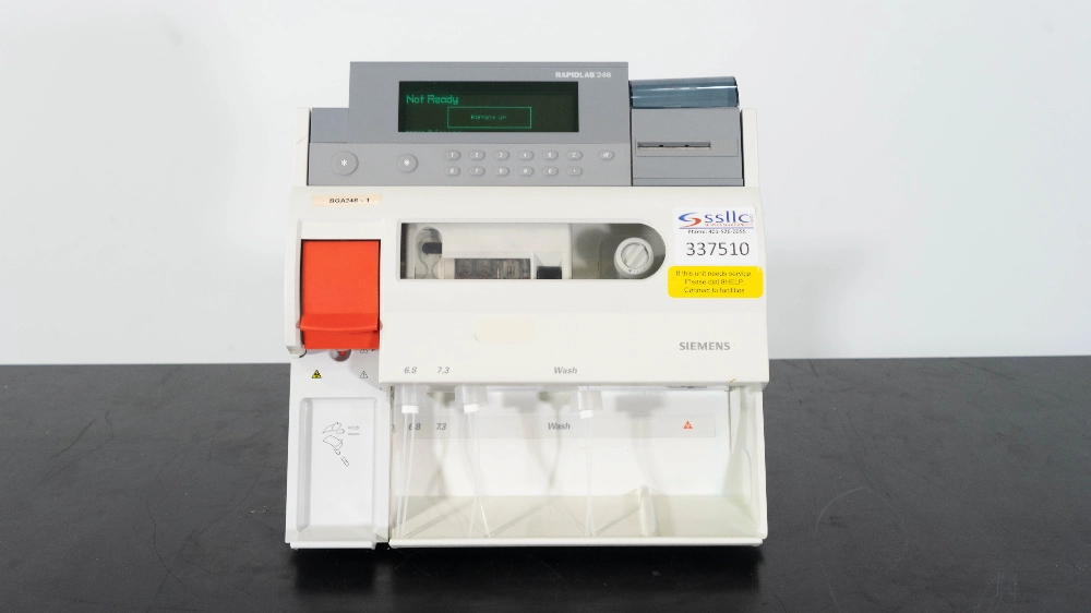 Siemens RapidLab 248 pH/Blood Gas Analyzer