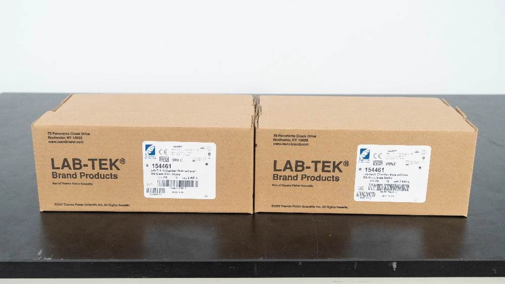 Nalge Nunc Lab-Tek II Chamber Slide With Covers - Quantity 6 Boxes
