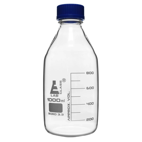 Eisco Reagent Bottles &ndash; Graduated Screw Cap 1000ml