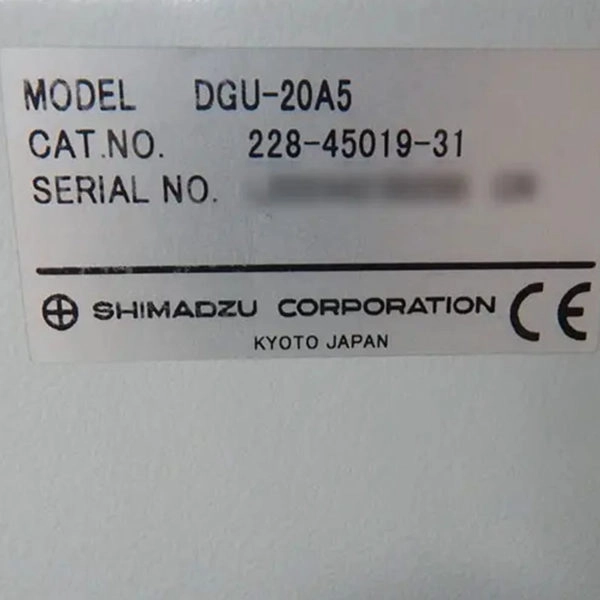 Shimadzu DGU-20A5 HPLC Degasser