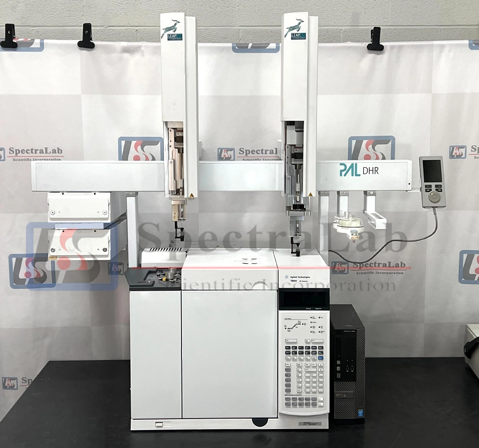 Agilent 7890A GC with Dual FID and CTC Analytics PAL DHR Autosampler