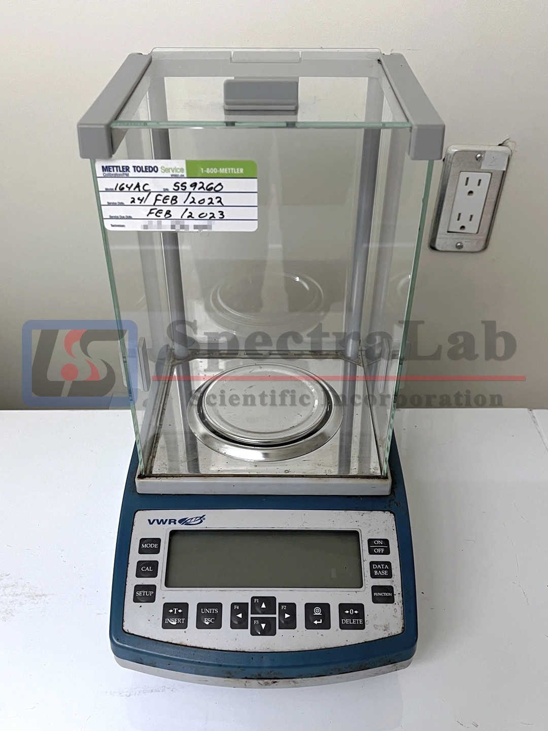 VWR A-Series Semi-Micro/Analytical Balance 164AC