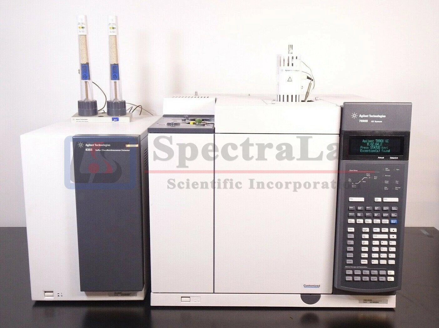 Agilent 7890B GC with 8355 Sulfur Chemiluminescence Detector