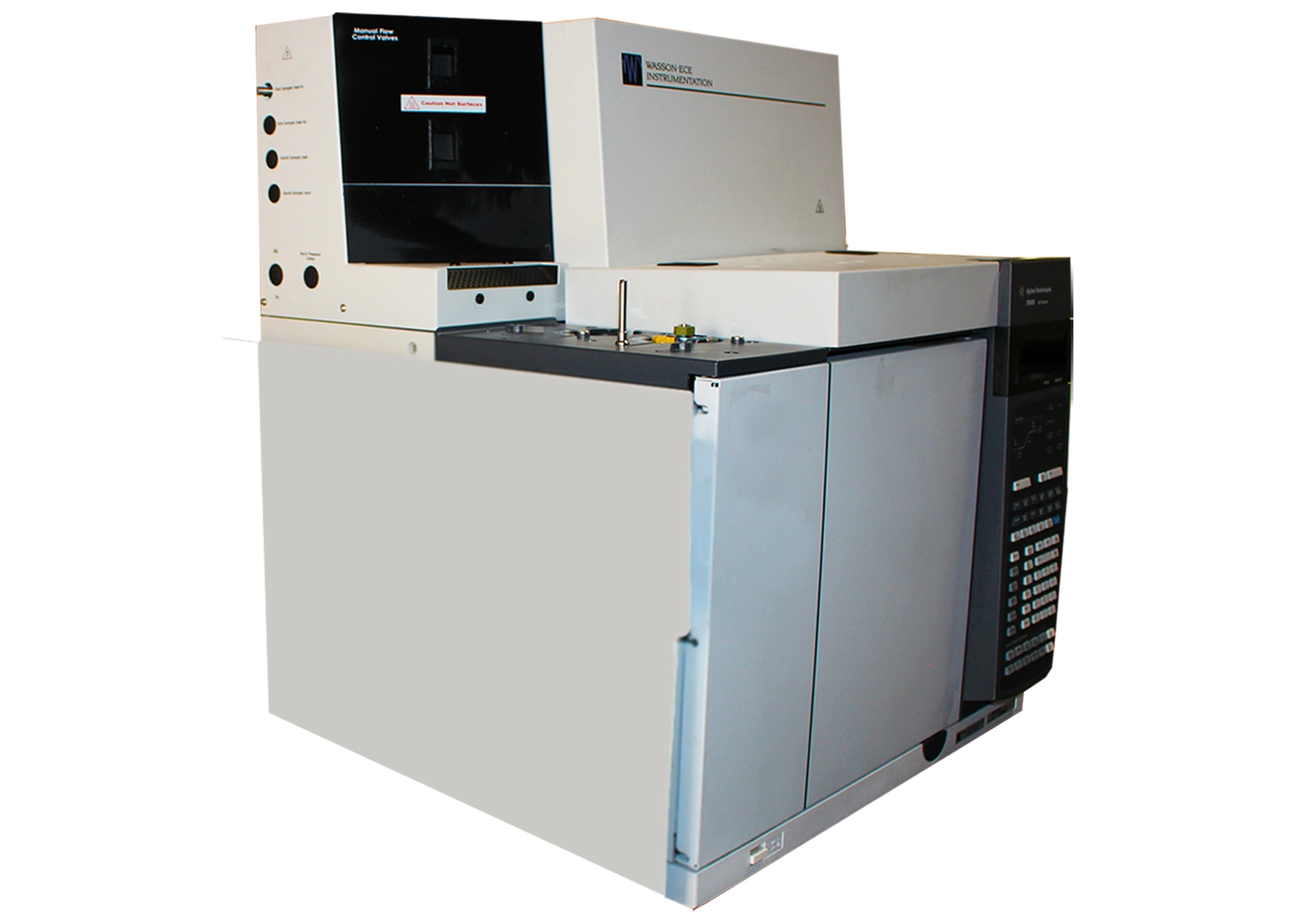 Agilent 7890 GC with Wasson-ECE Instrumentation, dual PDD Detectors