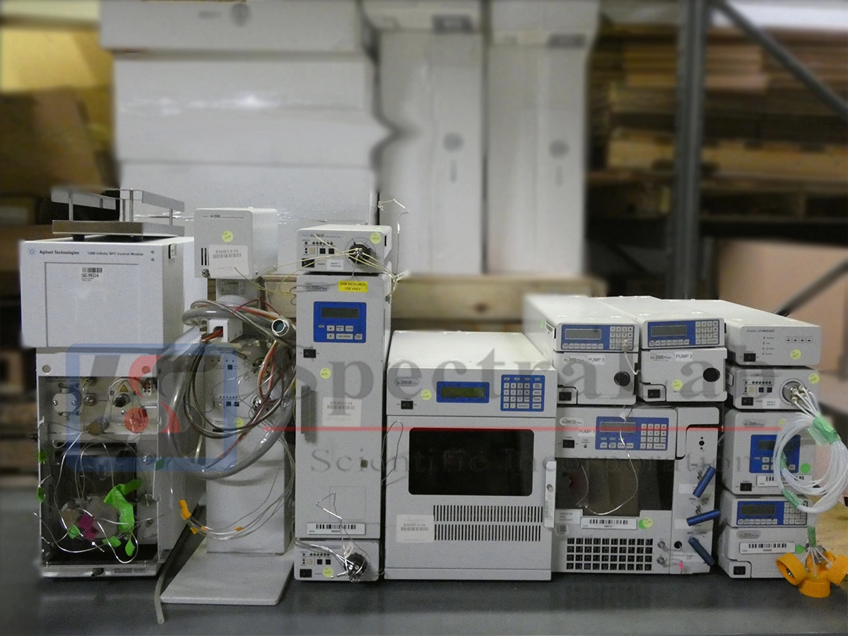 Jasco LC 2000-Plus Series HPLC System with Agilent 1260 SFC Control Module