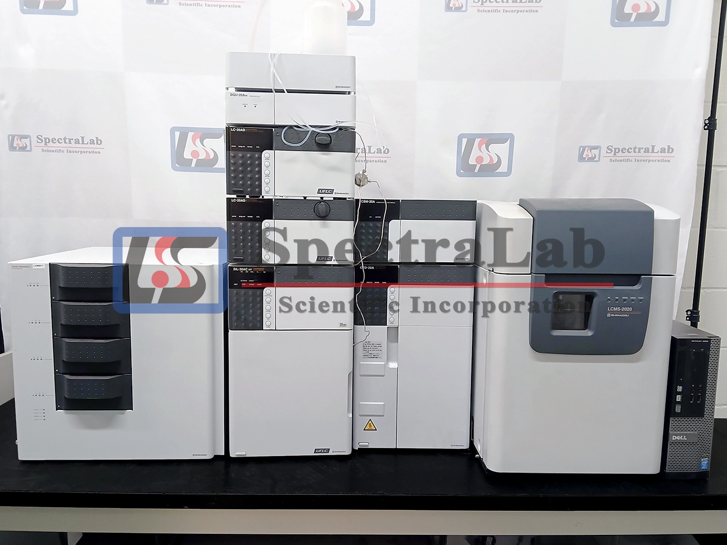 Shimadzu LCMS-2020 with LC-20 Prominence Series Front End HPLC