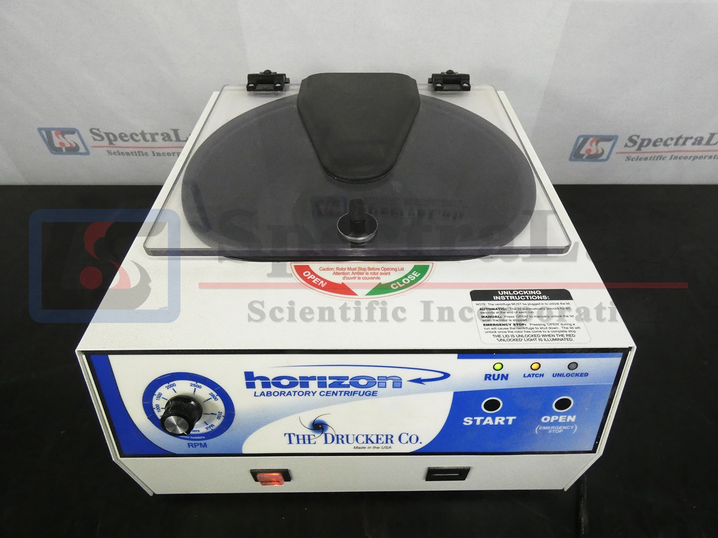 Drugger Diagnostics Horizon 755V Centrifuge