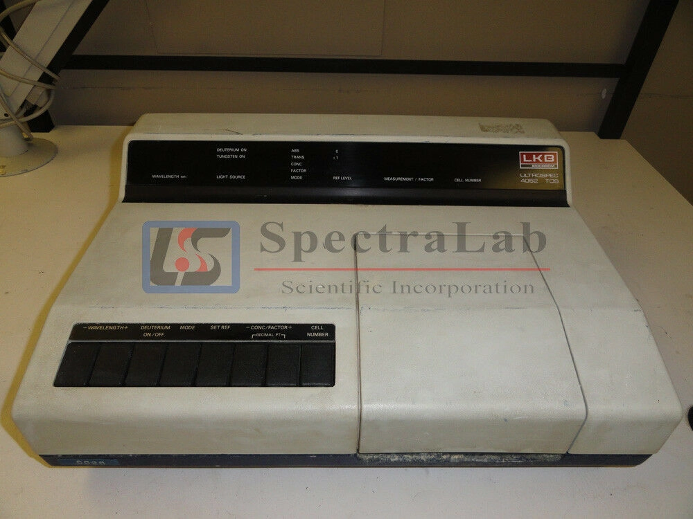 AGILENT 8453 UV-VISABLE SPECTROPHOTOMETER & PELTIER CONTROLLER 89090A  w/Com. - Cal-L Enterprises