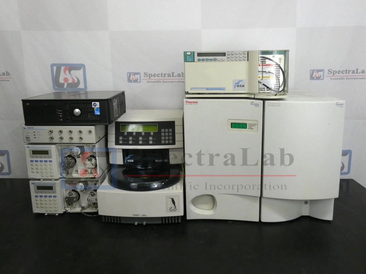 ESA Metabolomics HPLC System with 528 UV-Vis and 5600A CoulArray Detector with Software
