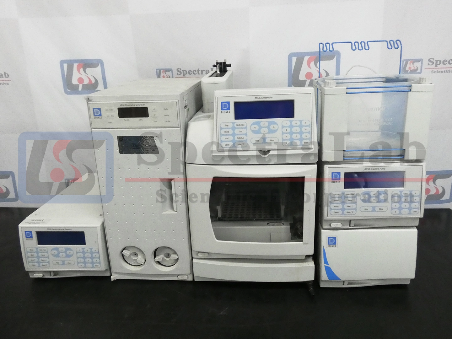 Dionex DX-600 Ion Chromatography System with GP50, CD25, LC30 and AS50