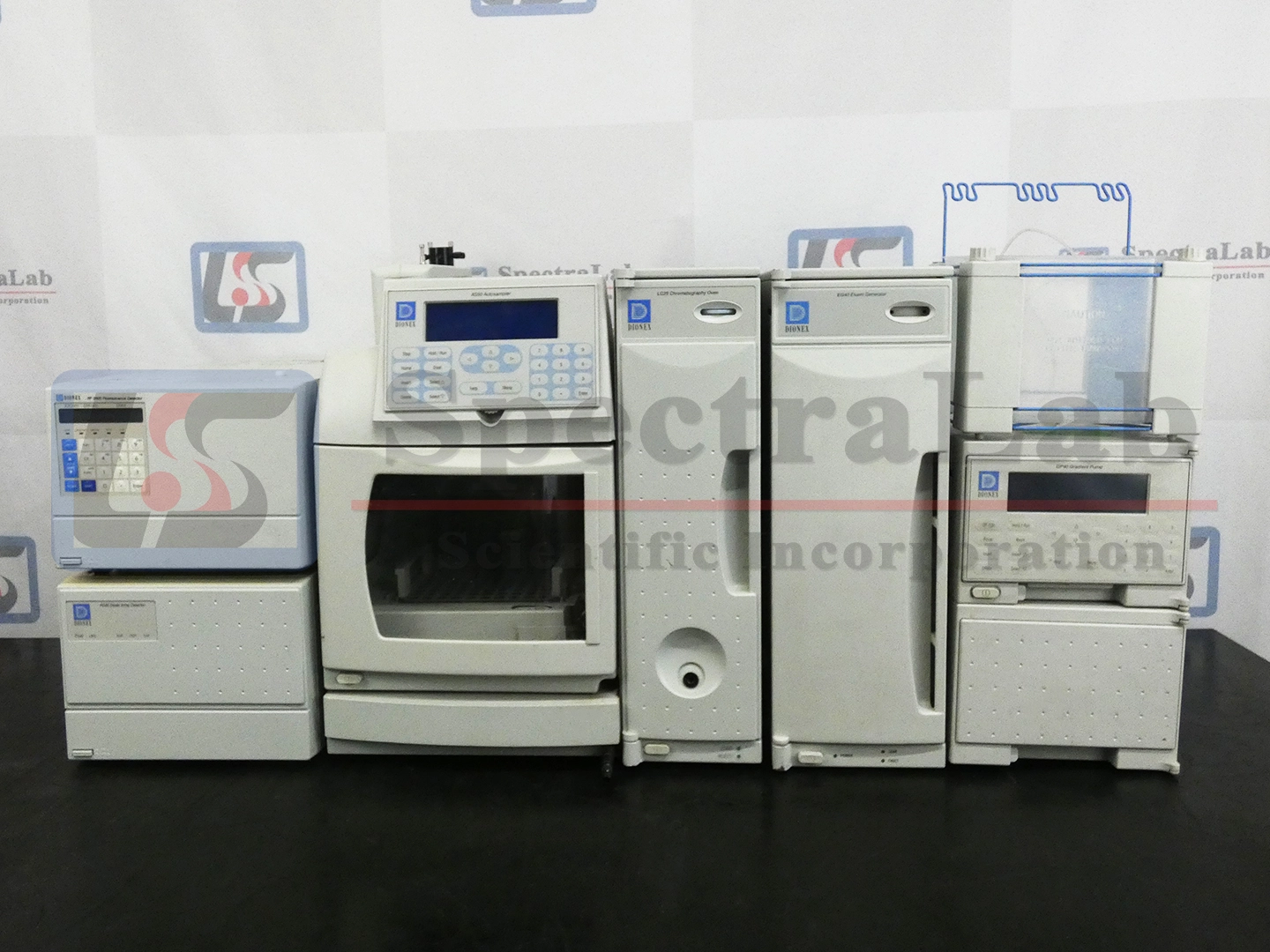 Dionex DX-500 Ion Chromatograph System with EG40, GP40, AS50, PD40 and RF 2000