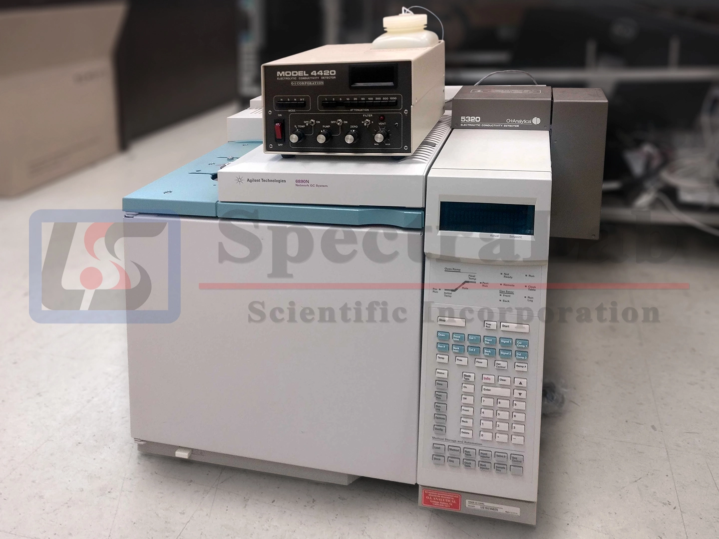 Agilent 6890N GC with OI Analytical 5320 ELCD