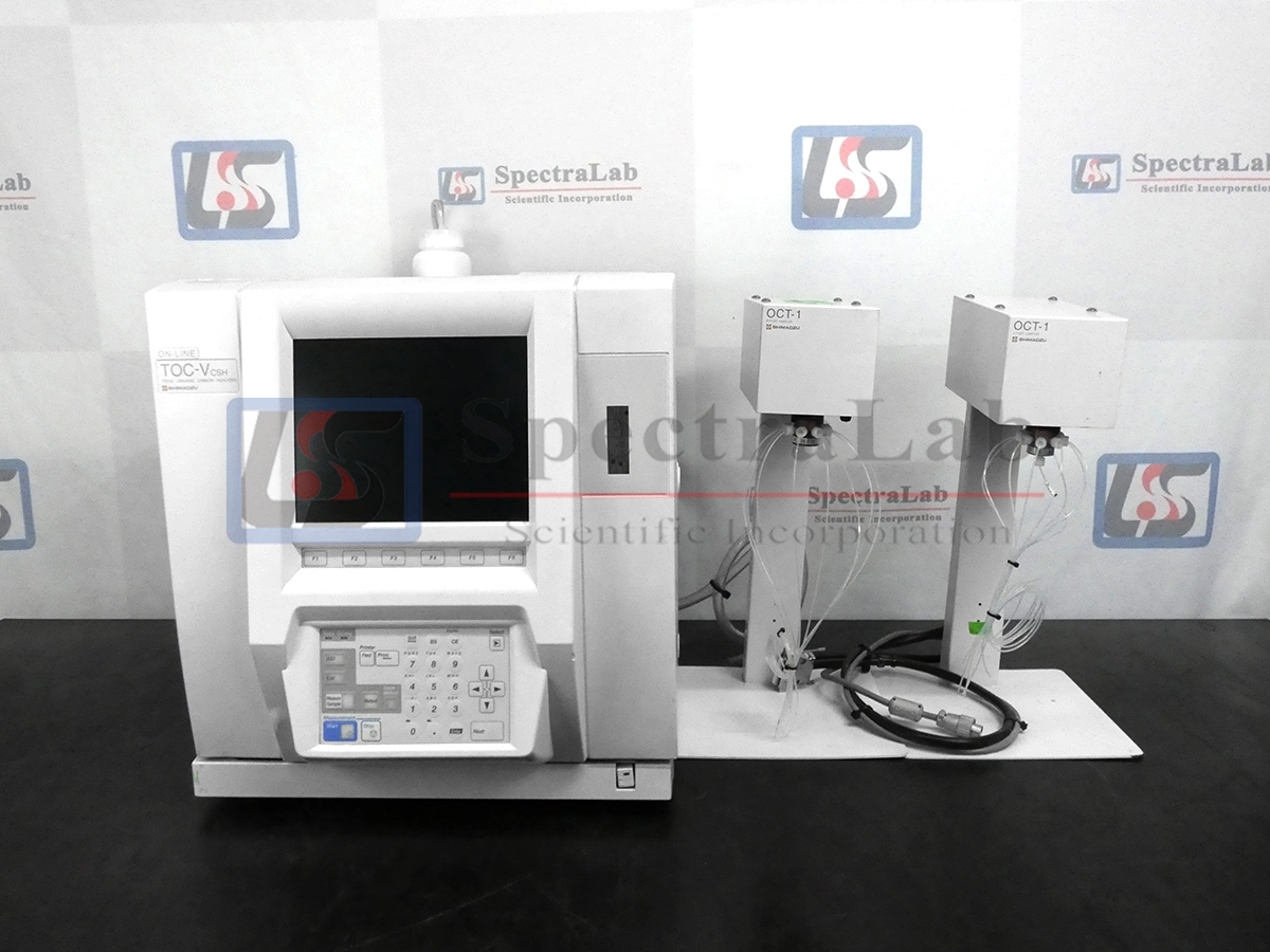SHIMADZU TOC-VCSH Total Organic Carbon Analyzer with OCT-1 Samplers