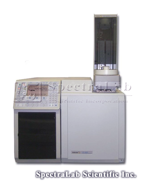 Varian CP-3800 GC with ECD and CP-8200 AutoSampler